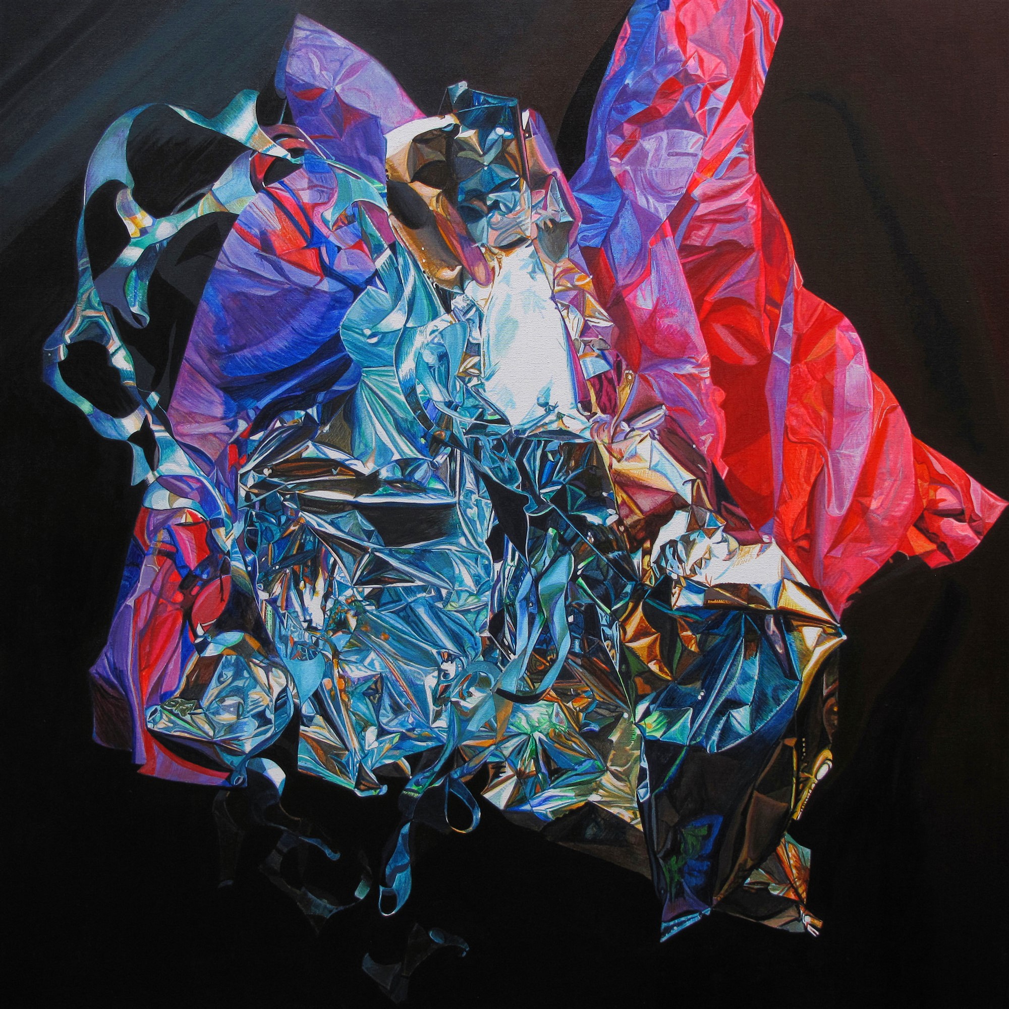 Kunst: Cosmic Inflation van kunstenaar Lidy Scholten