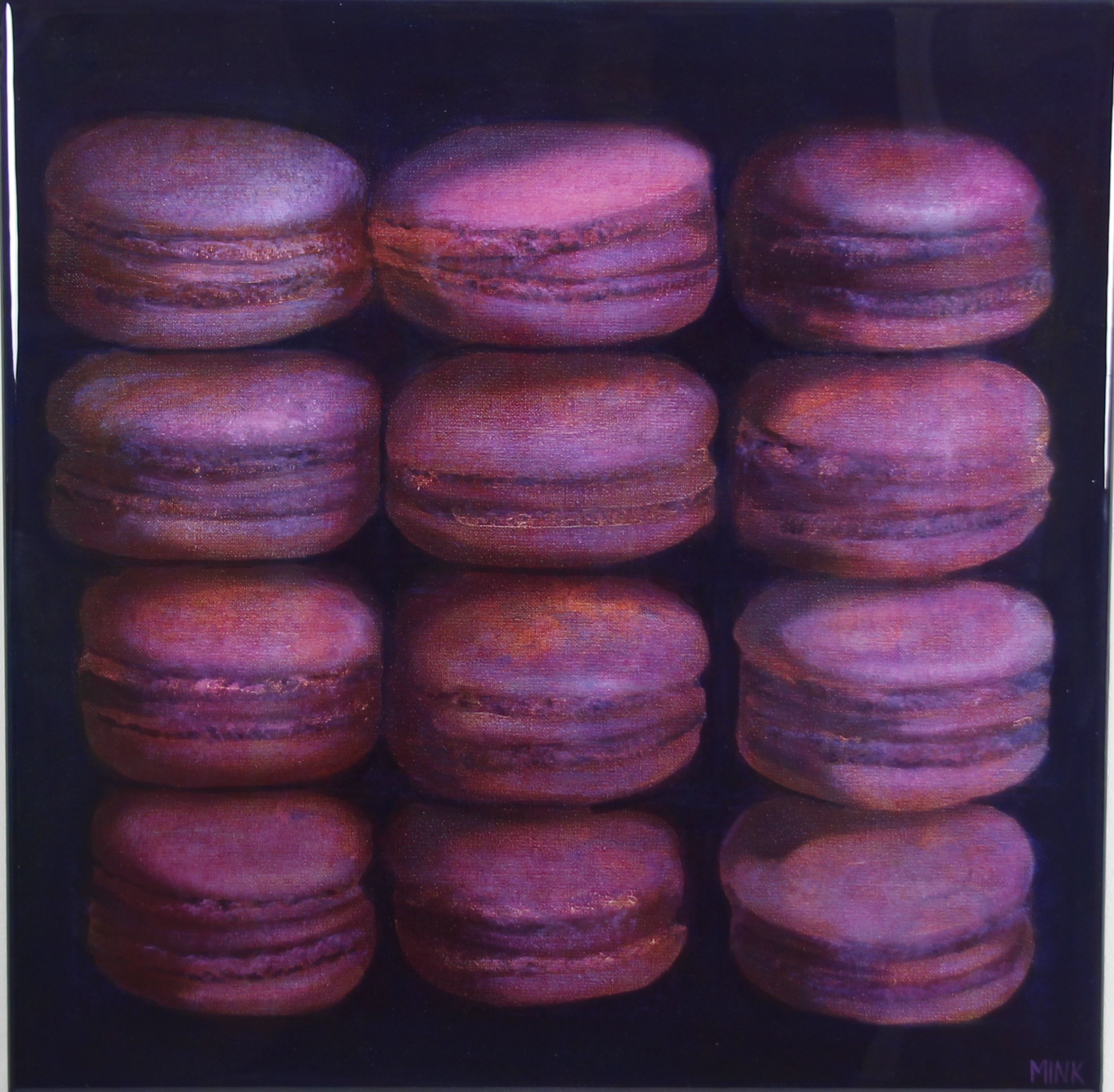 Kunst: Pantin – Macarons Liquid Gloss van kunstenaar Minke Buikema