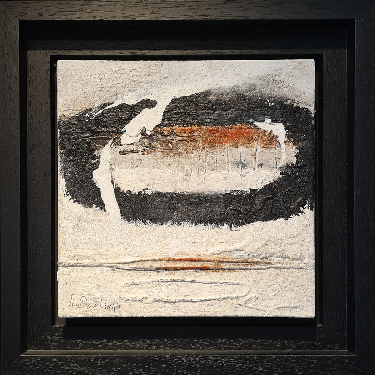 Kunst: Abstract 80-02 van kunstenaar Lydia van Domburgh