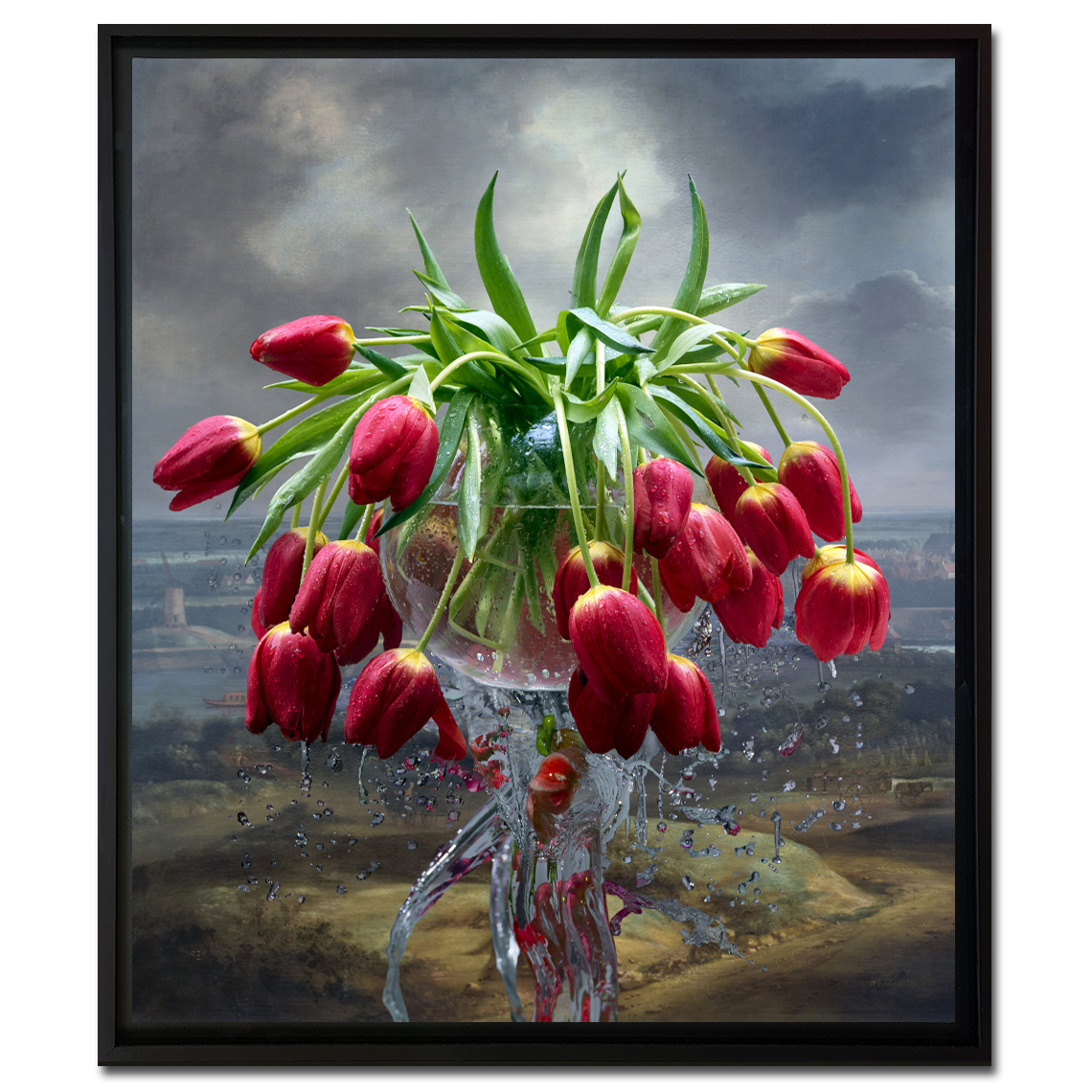 Kunst: Tulip Fountain van kunstenaar Hans Withoos