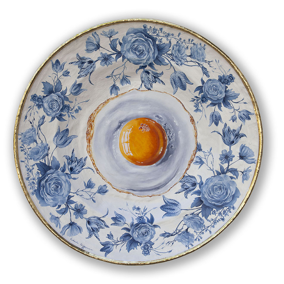 Kunst: Uit balans? Een ei maakt je blij! van kunstenaar Katinka Krijgsman