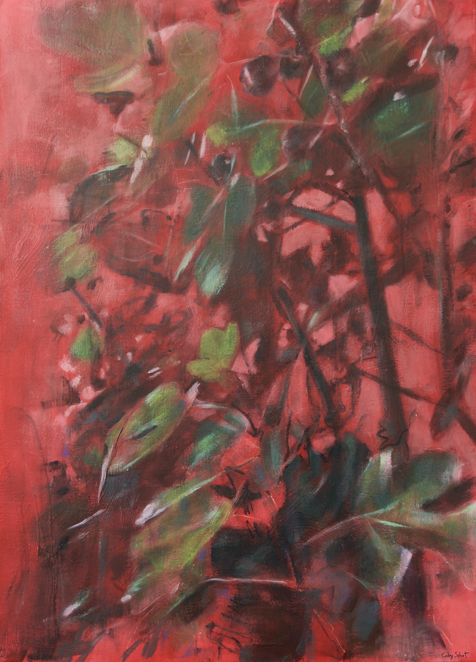 Kunst: Red Fig van kunstenaar Coby Schot