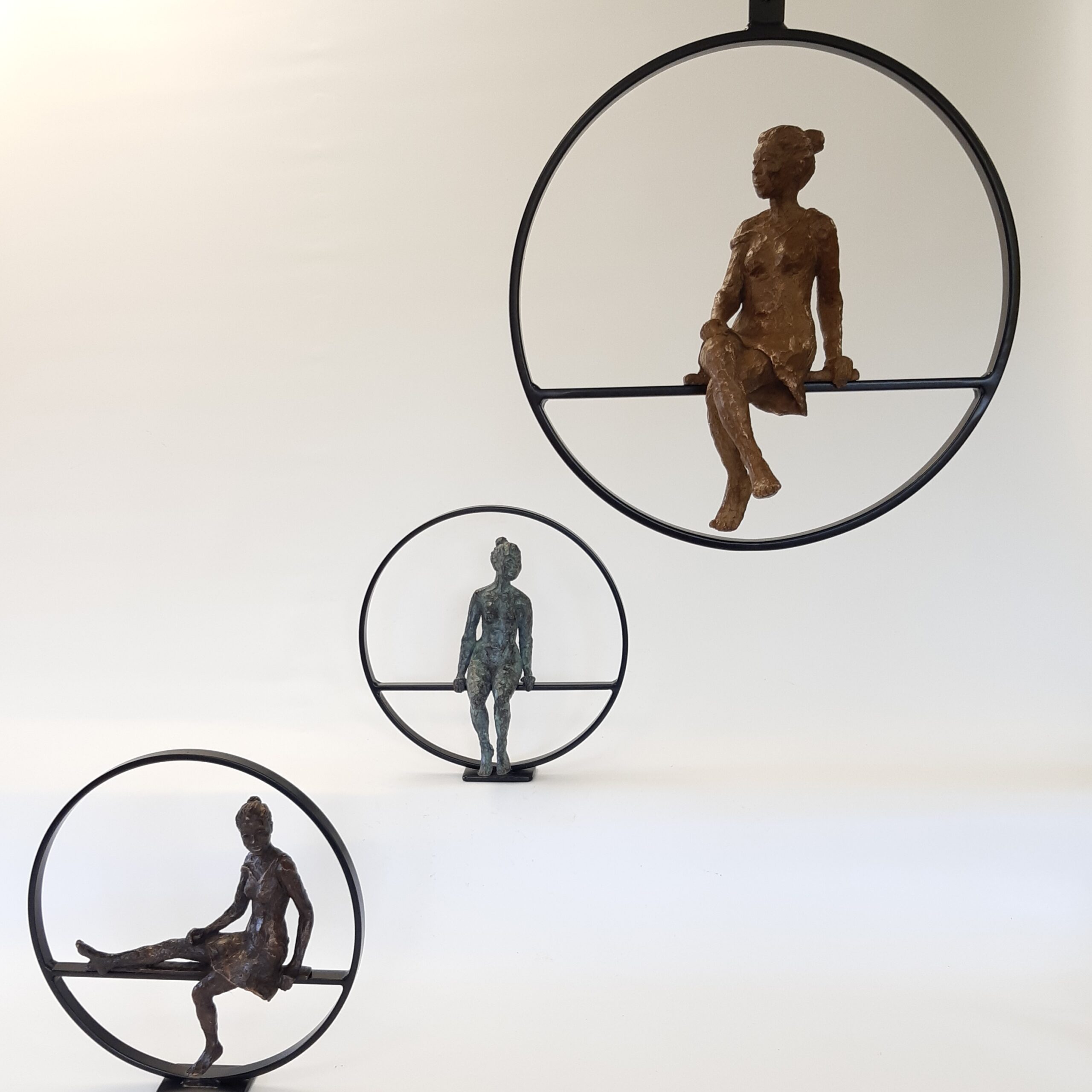 Kunst: Vrouw in Balans A van kunstenaar Janna van de Kaa