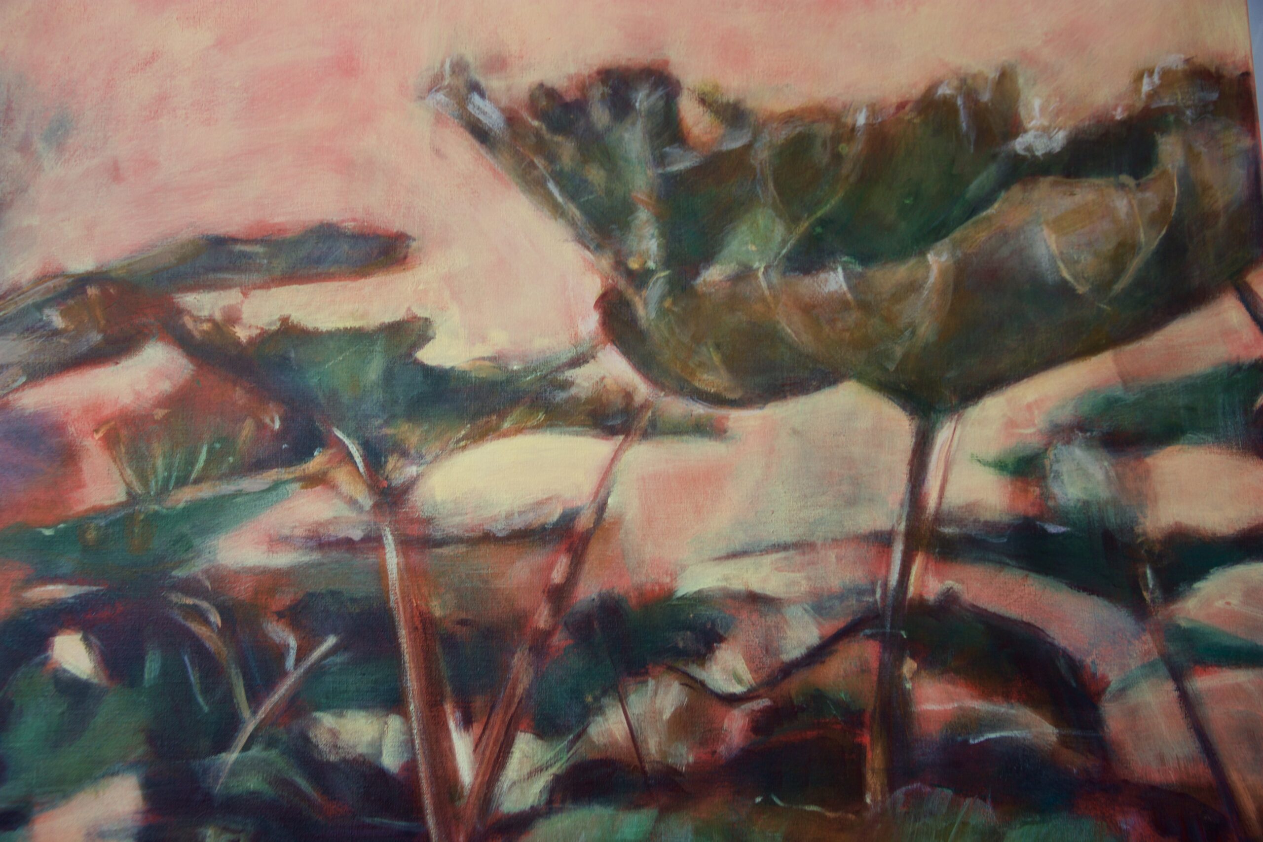 Kunst: ‘Wild Rhubarb’ van kunstenaar Coby Schot