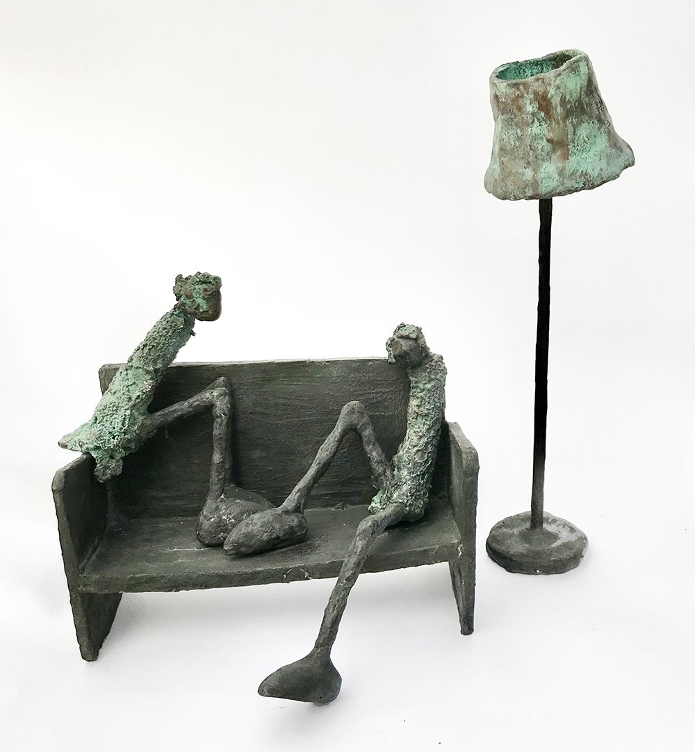 Kunst: Puber on the couch van kunstenaar Marjon Bessems