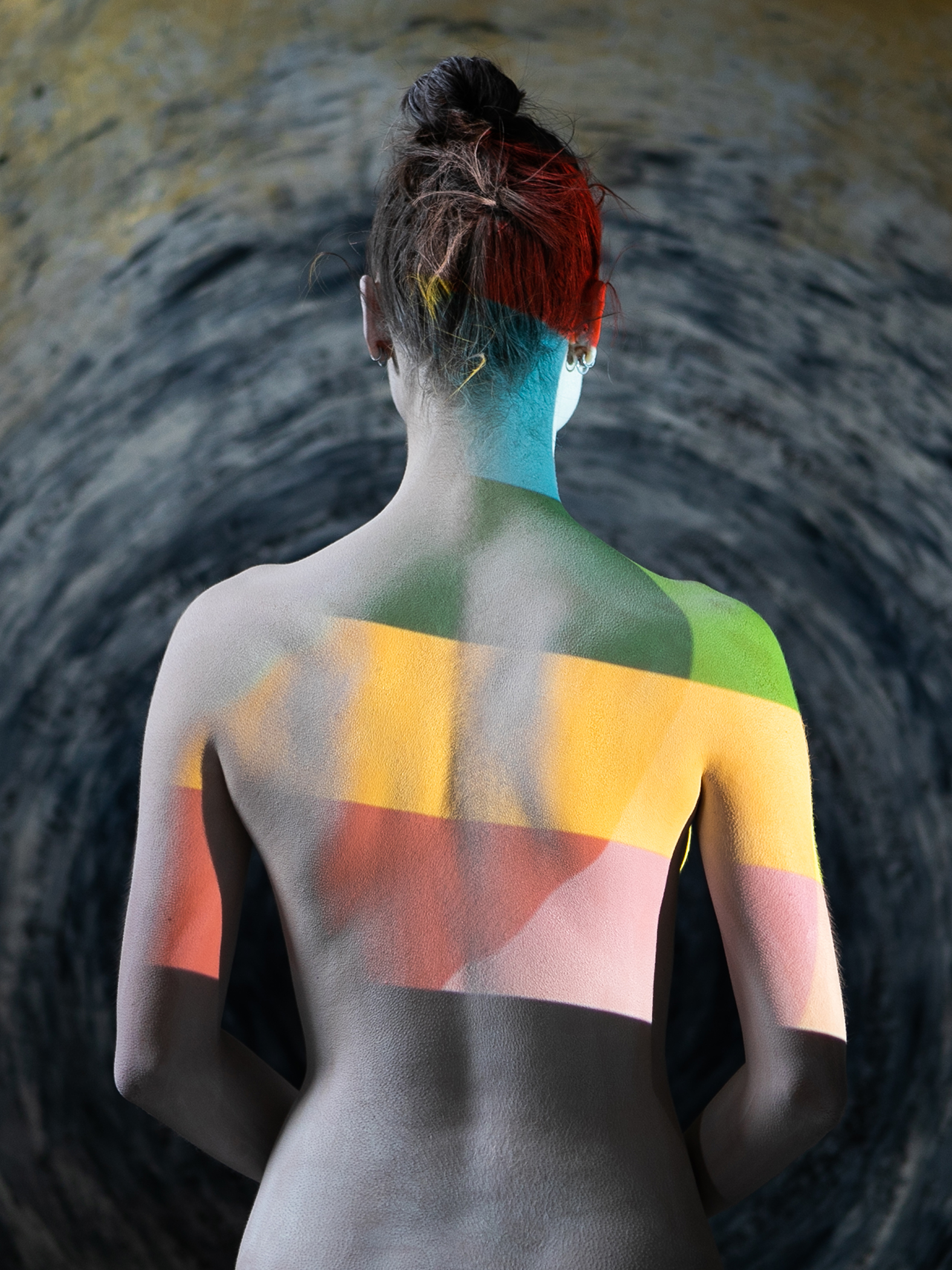 Kunst: Elements, Rainbow van kunstenaar Marieke Gaymans