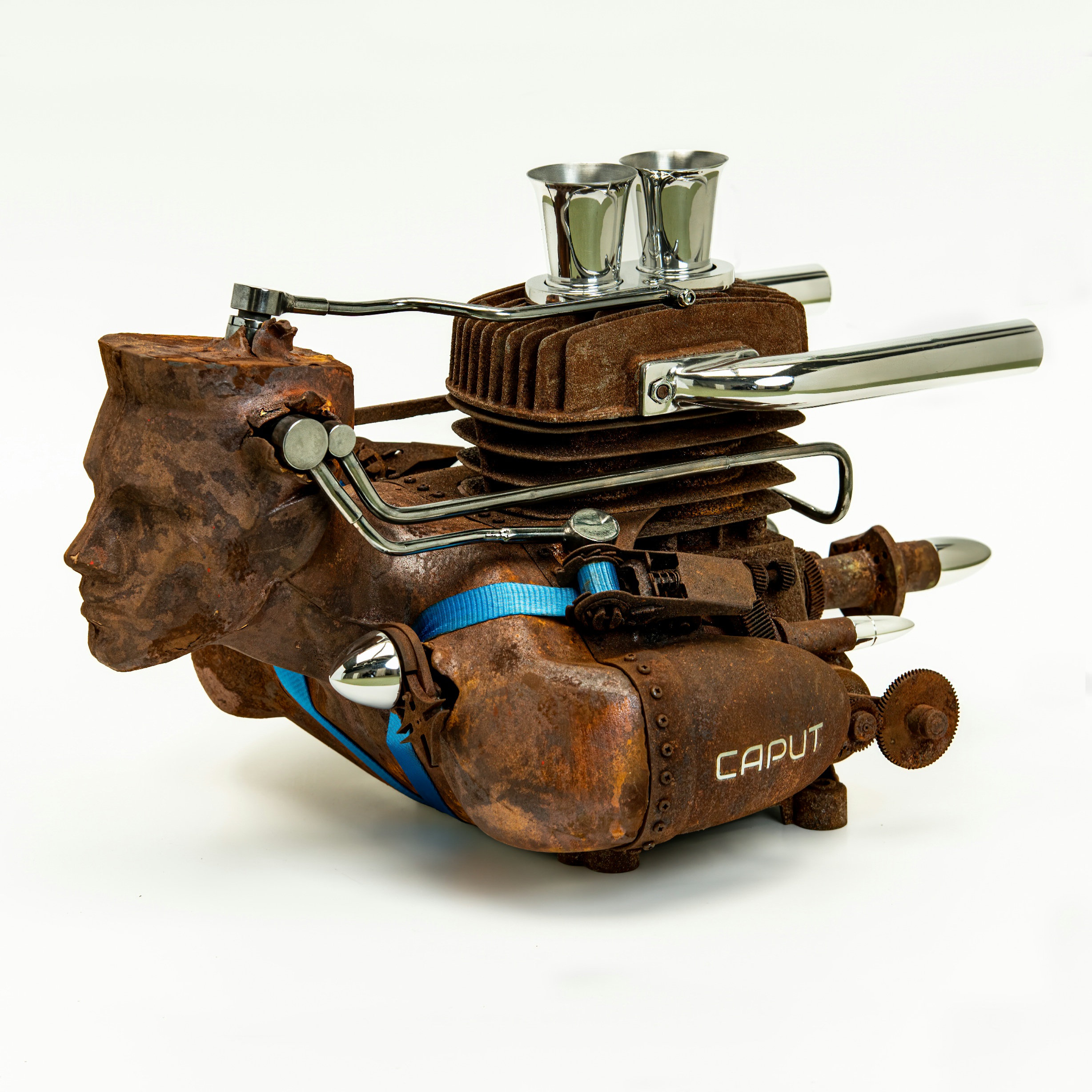 Kunst: Petrol Head van kunstenaar Anders Wolhar