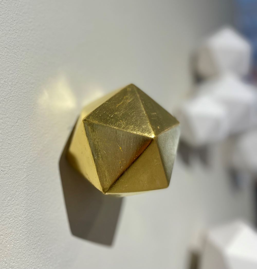 Kunst: Icosahedron I van kunstenaar Mo Cornelisse