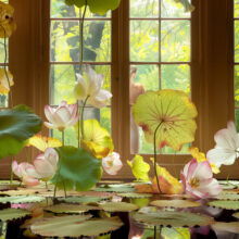 Kunst: Japanese Gardenhouse van kunstenaar Barend Houtsmuller