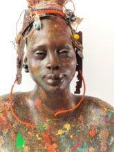 Kunst: Love has multiple colors van kunstenaar Lilian Wessels