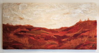 Kunst: Red Earth van kunstenaar Marian Verdonk