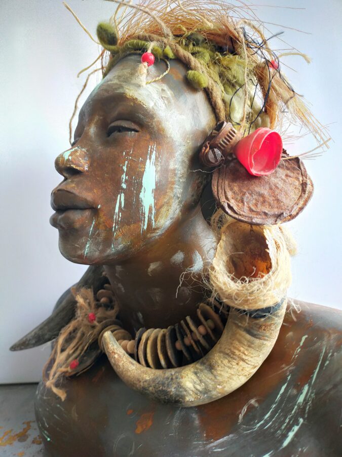 Kunst: Amoke –  Beschermer van kunstenaar Lilian Wessels