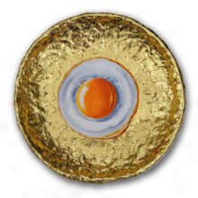 Kunst: Golden egg van kunstenaar Katinka Krijgsman