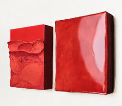 Kunst: Red series I en II van kunstenaar Marjanka Jonkers