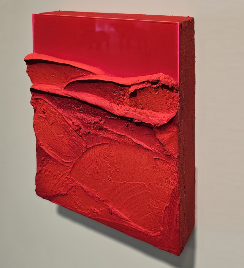 Kunst: Red series I en II van kunstenaar Marjanka Jonkers