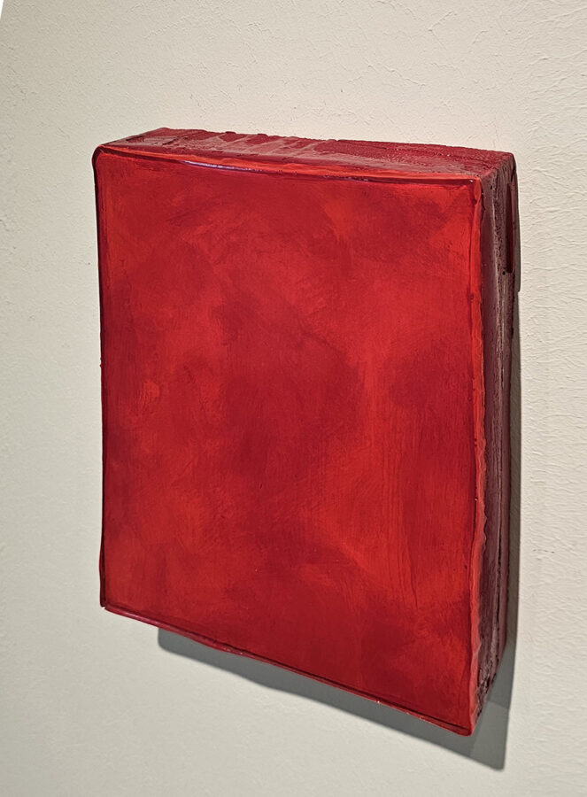 Kunst: Red series I en II van kunstenaar Marjanka Jonkers