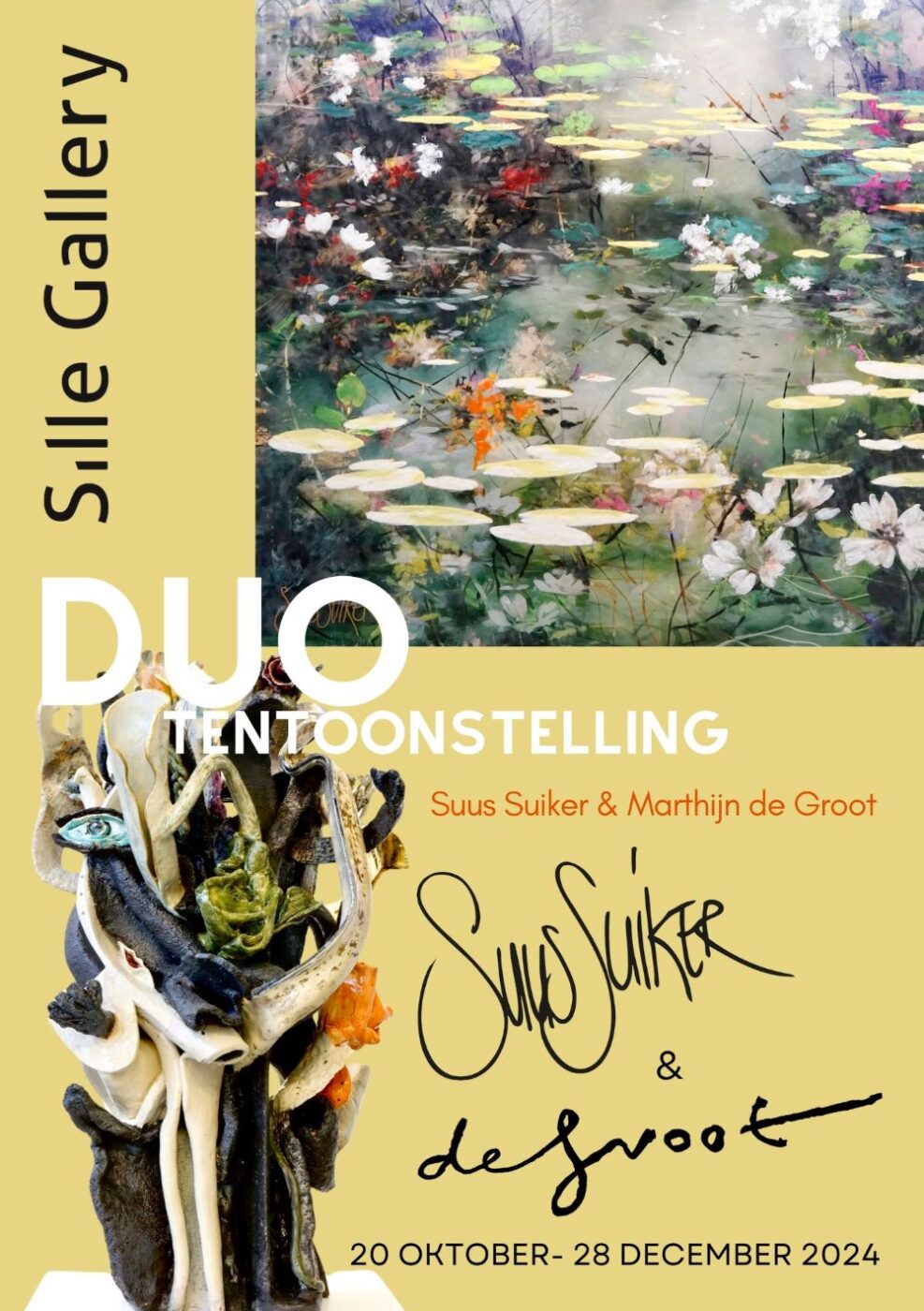 Suiker & De Groot in DUO tentoonstelling okt 2024