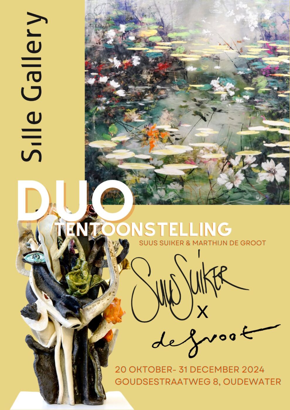 Suiker X De Groot in duo exhibition Oct. 2024