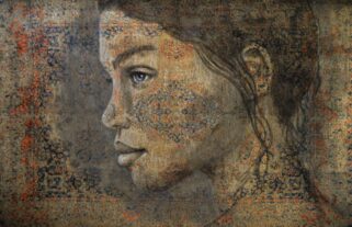 Kunst: Jolie – tapestry van kunstenaar Jacqueline Klein-Breteler