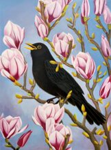 Kunst: Magnolia van kunstenaar Yvonne Zomerdijk