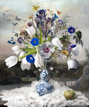 Kunst: Bouquet to Alida van kunstenaar Hans Withoos