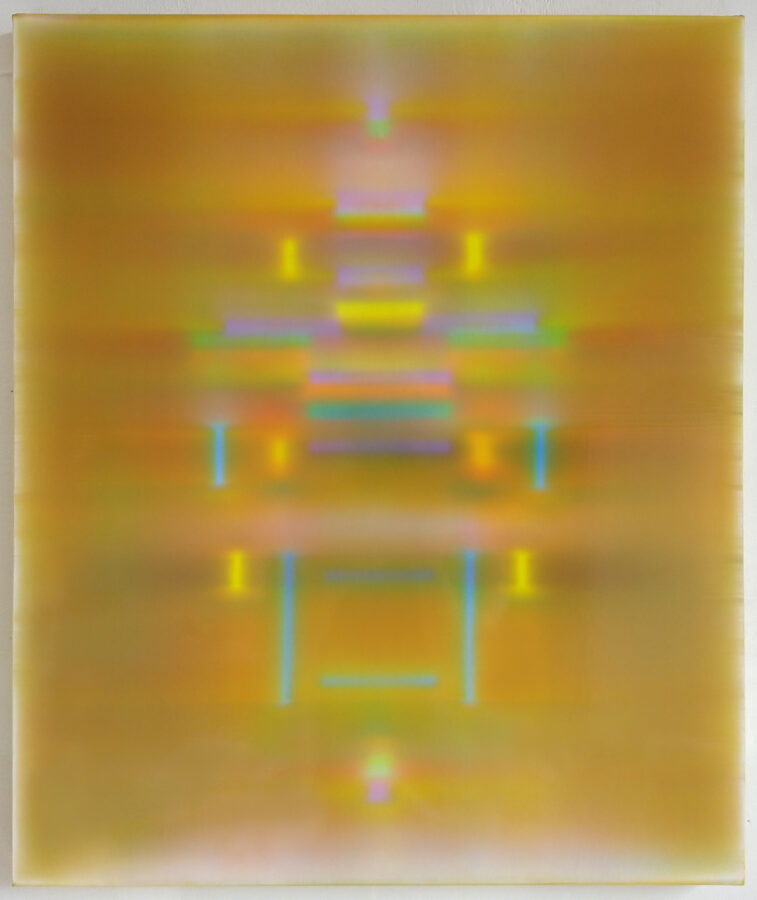Kunst: Constructed gravity XI van kunstenaar Mark Robert Peters