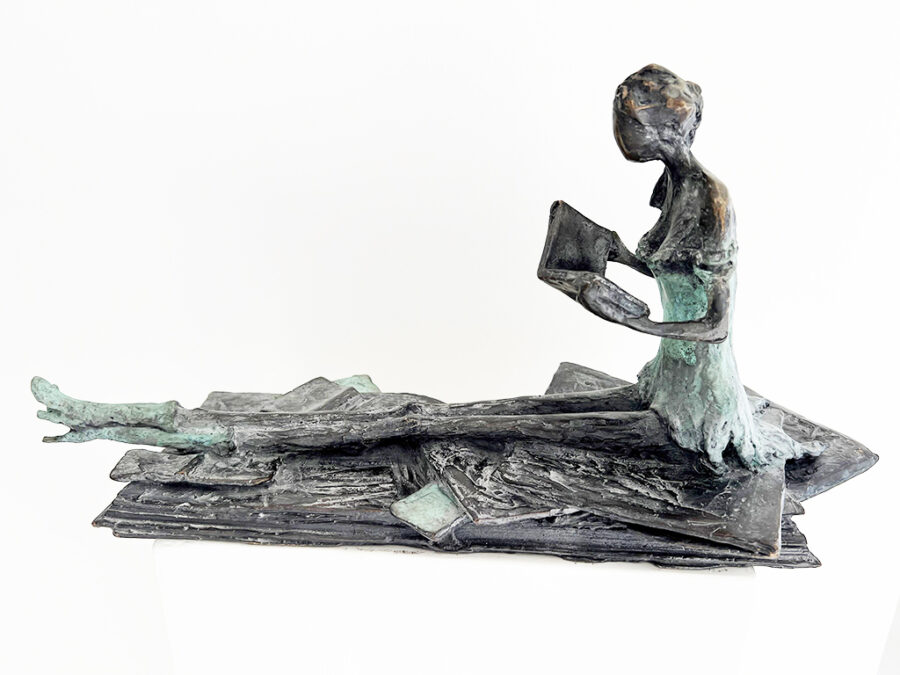 Kunst: Booked van kunstenaar Astrid Huisman-Biemans
