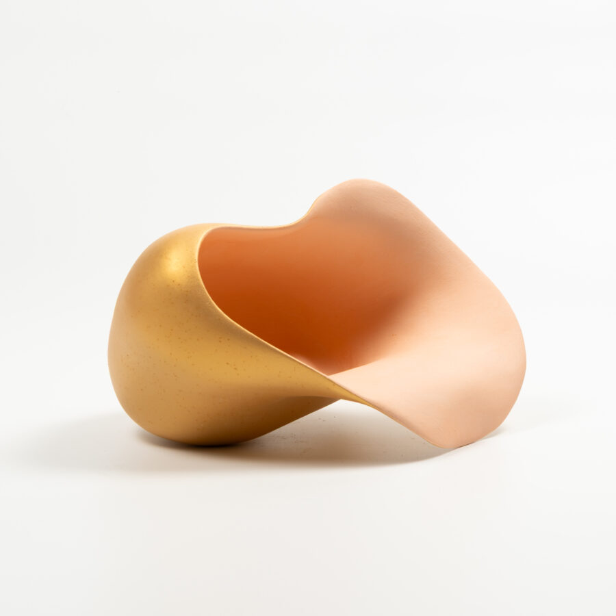 Kunst: Golden Simplicity van kunstenaar Liliane Demeester