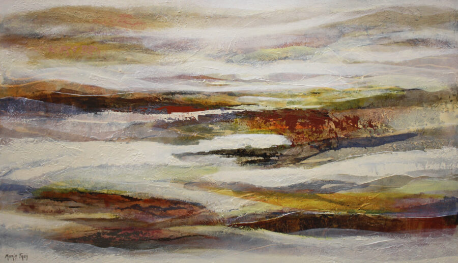 Kunst: Zonder titel 2510 van kunstenaar Marly Freij(vergezichten)