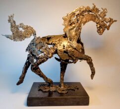 Kunst: Cheval Baroque van kunstenaar Eric van Wattum
