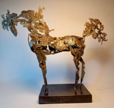 Kunst: Elegant Horse van kunstenaar Eric van Wattum