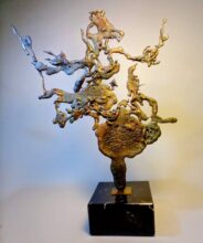 Kunst: Wajang Kulit van kunstenaar Eric van Wattum