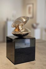Kunst: 2 Piedras Brons van kunstenaar Angelo Moyano