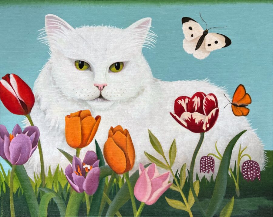 Kunst: Pussycat van kunstenaar Yvonne Zomerdijk