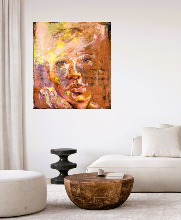 Kunst: THE SILENCE THAT SPEAKS van kunstenaar Bernadette Sterk