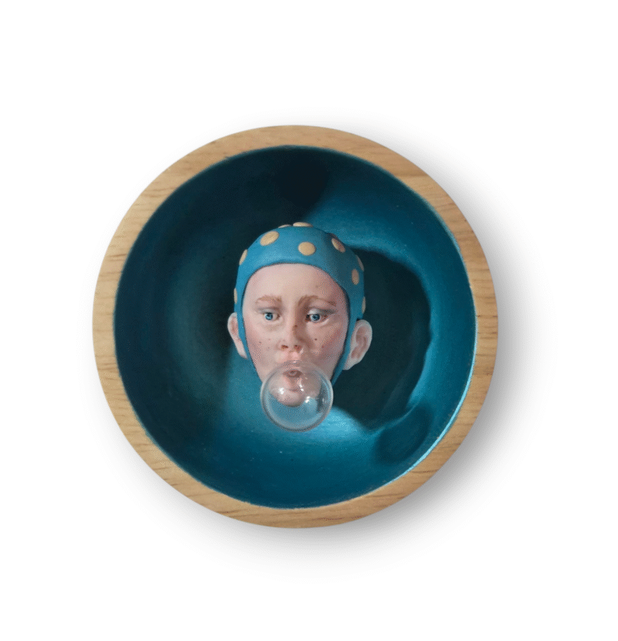 Kunst: Aqua bubble van kunstenaar Saskia Hoeboer