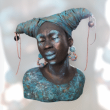Kunst: Jovi – Happiness van kunstenaar Lilian Wessels