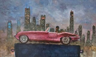 Kunst: Een geziene gast van kunstenaar Hans Leijerzapf