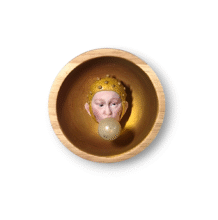 Kunst: Parel (goud) van kunstenaar Saskia Hoeboer