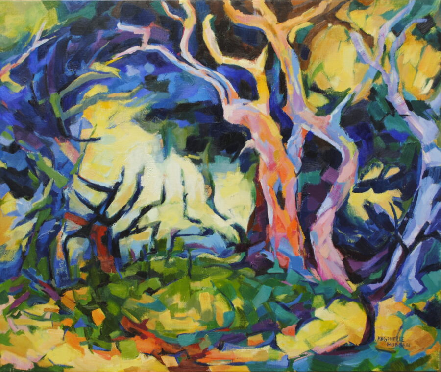Kunst: IJsselbos van kunstenaar Angenelle Thijssen