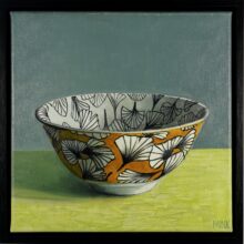 Kunst: Javea – golden bowl van kunstenaar Minke Buikema