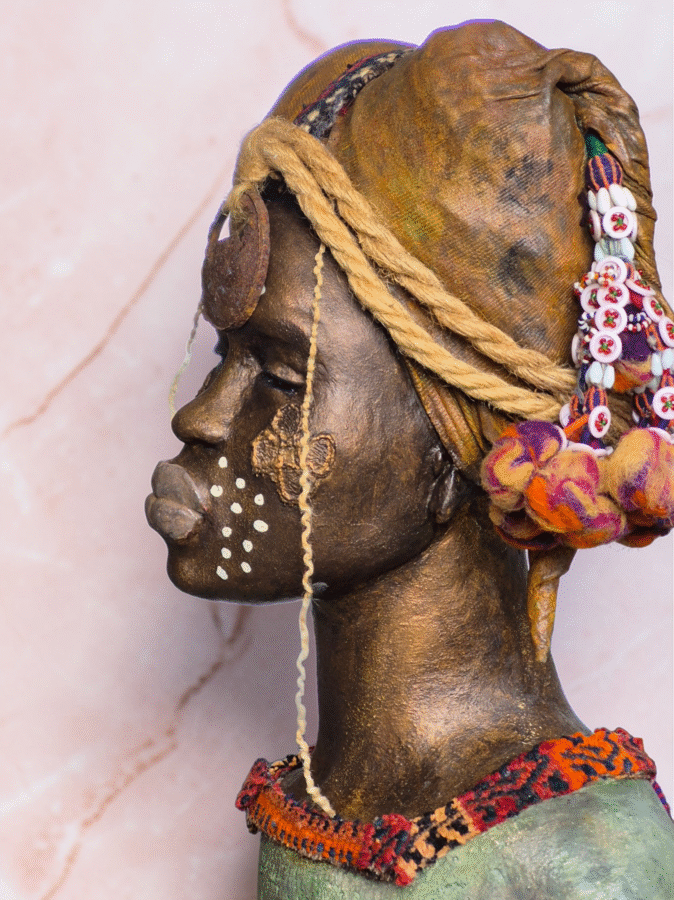 Kunst: Ayanna – Flower van kunstenaar Lilian Wessels