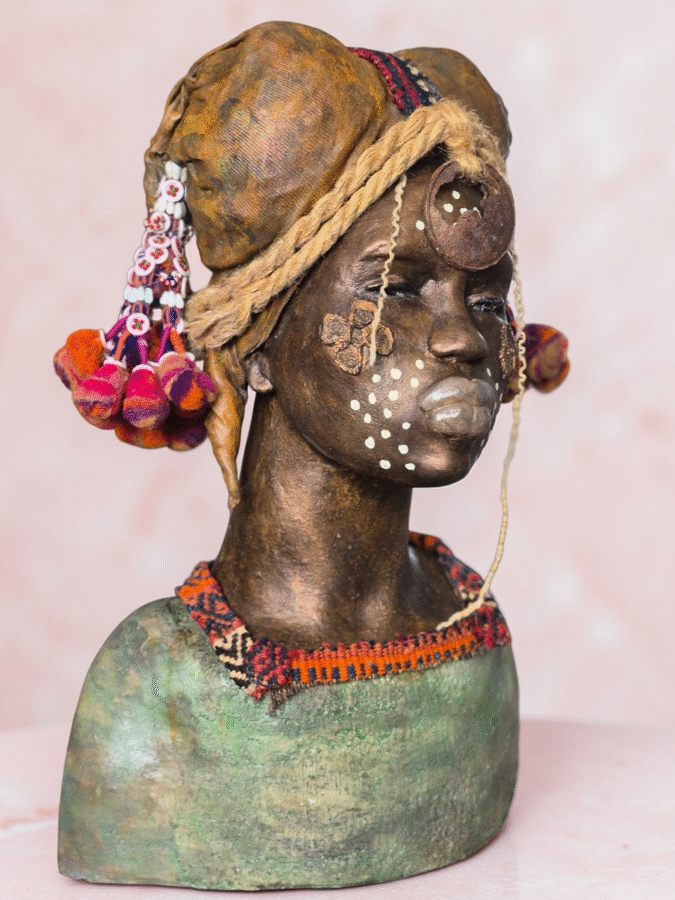 Kunst: Ayanna – Flower van kunstenaar Lilian Wessels
