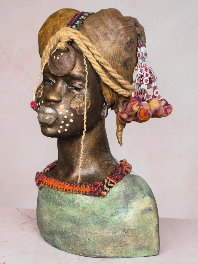 Kunst: Ayanna – Flower van kunstenaar Lilian Wessels