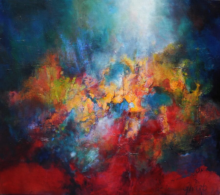 Kunst: celestial event van kunstenaar Sietse Goverts