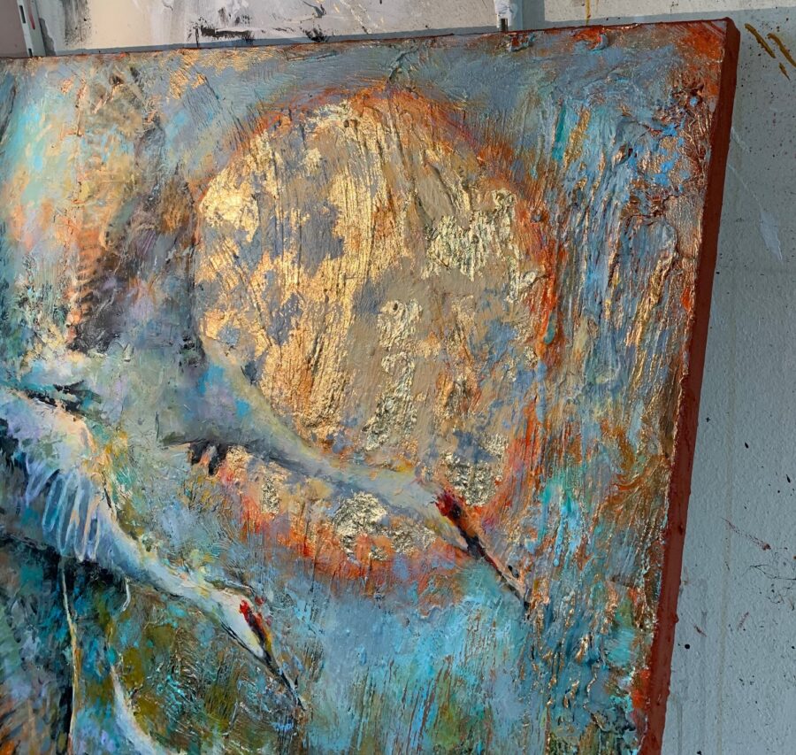 Kunst: Destination Unknown van kunstenaar Evelyn Hamilton