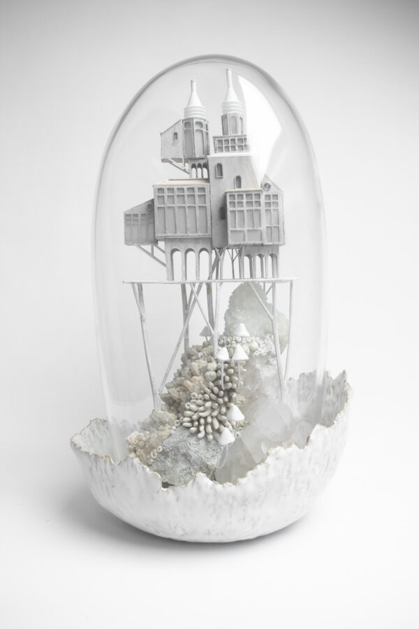 Kunst: Liminal city I van kunstenaar Merlijn van de Sande
