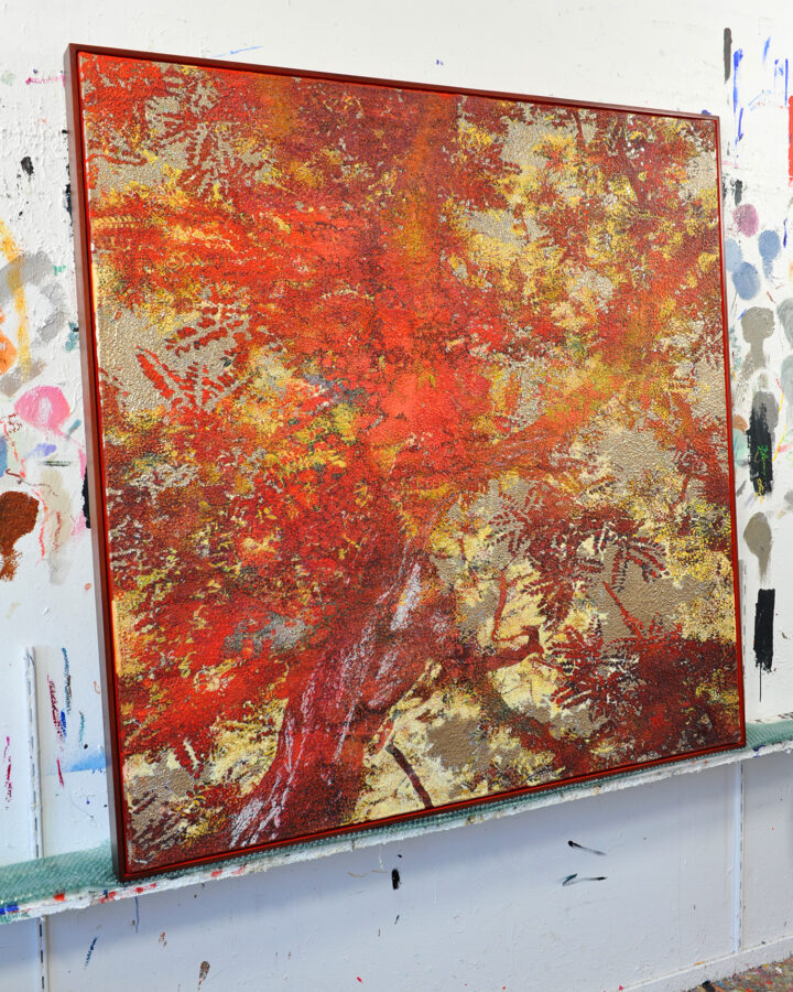 Kunst: Sabor Sabor Sunset van kunstenaar Karin Vermeer