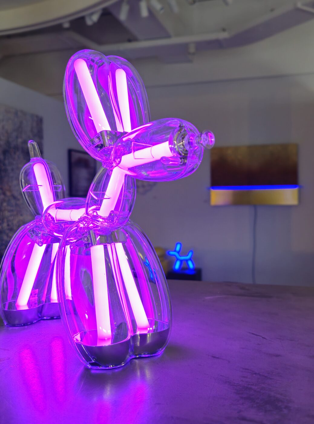 Sfeer Balloon Dog Lamp by Jeff Koons
