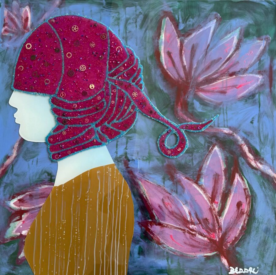 Kunst: Blooming serenity van kunstenaar  Beddru